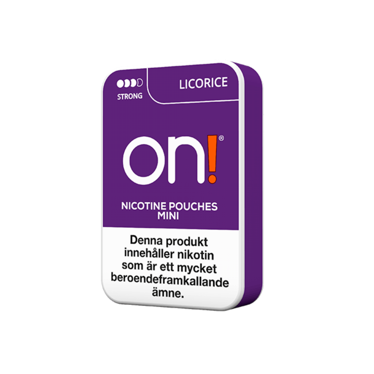 On! Licorice Strong - Snuzyn