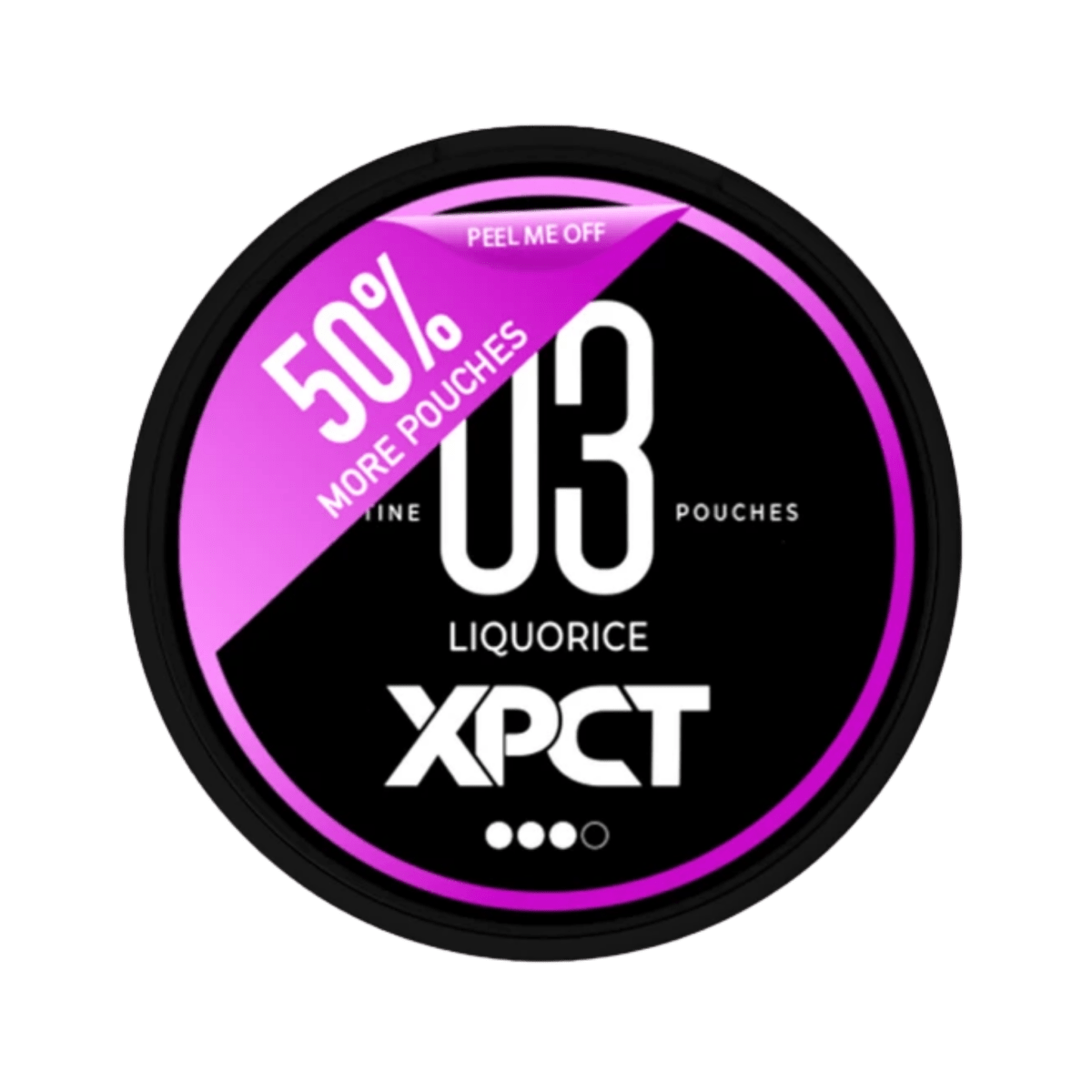 Can of XPCT Classic Liquorice – Nicotine Pouch