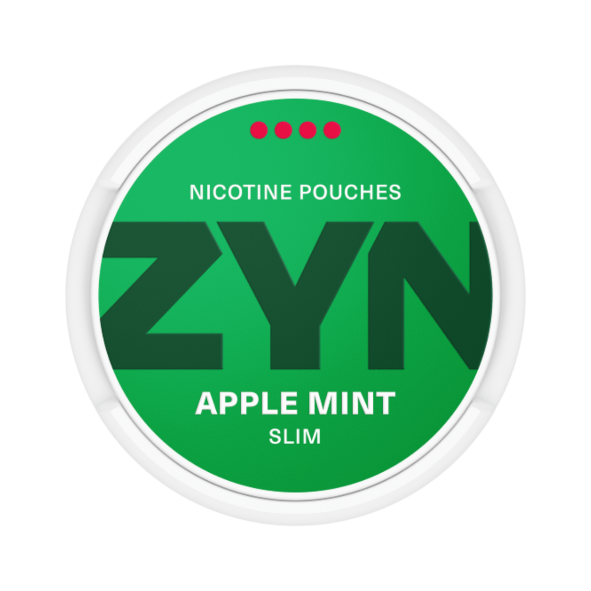 Can of ZYN Apple Mint Extra Strong - Nicotine Pouches