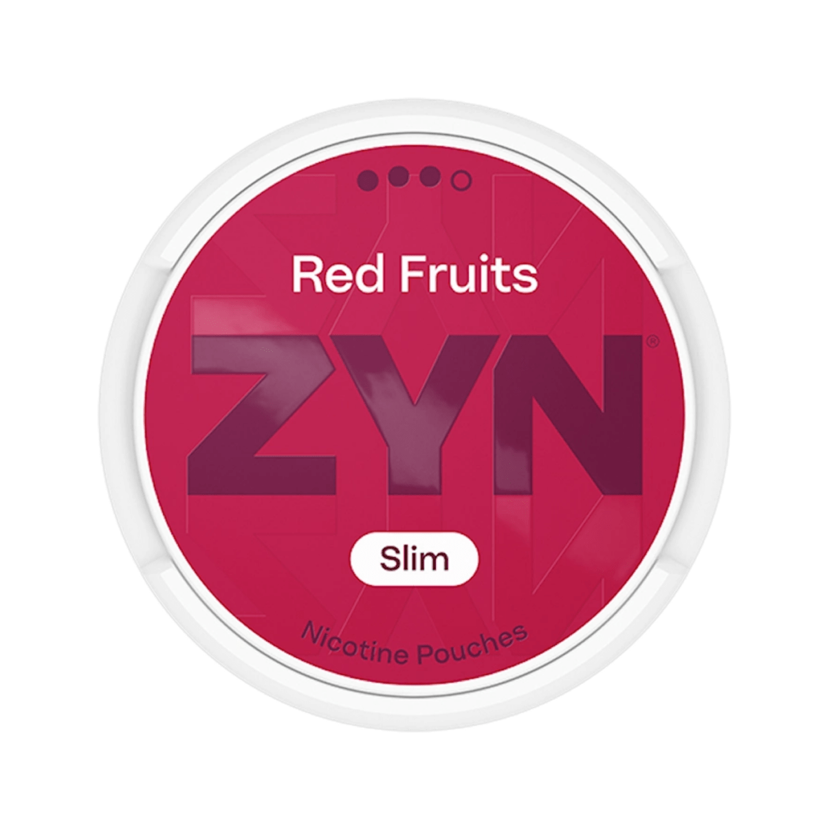 Can of ZYN Red Fruits Strong - Nicotine Pouches