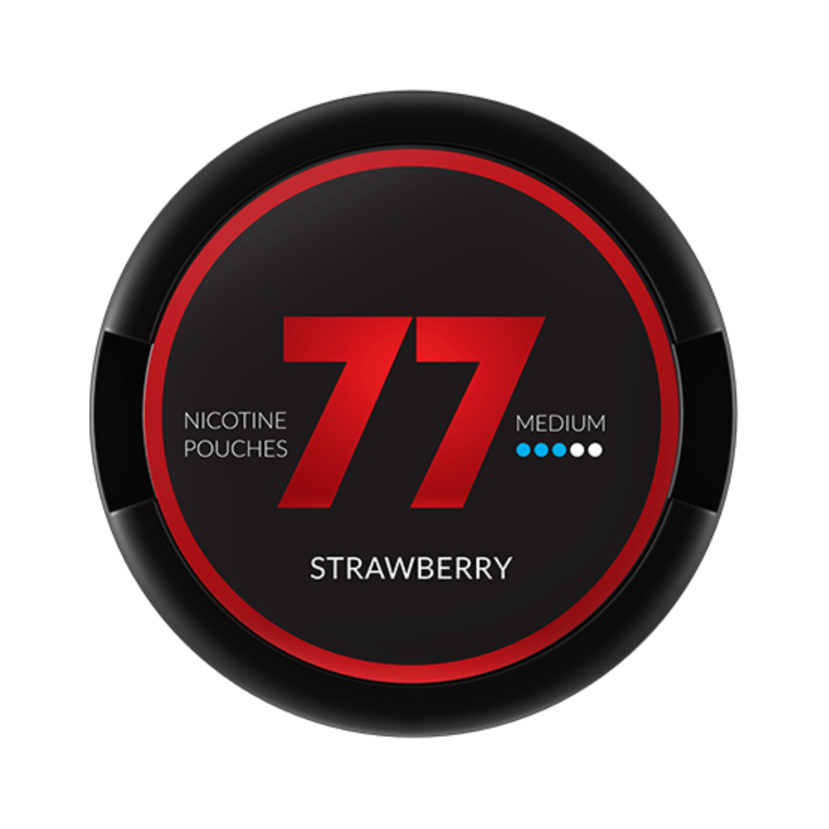 Can of 77 Strawberry - Nicotine Pouches