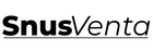 Logo of SnusVenta with black text on a white background