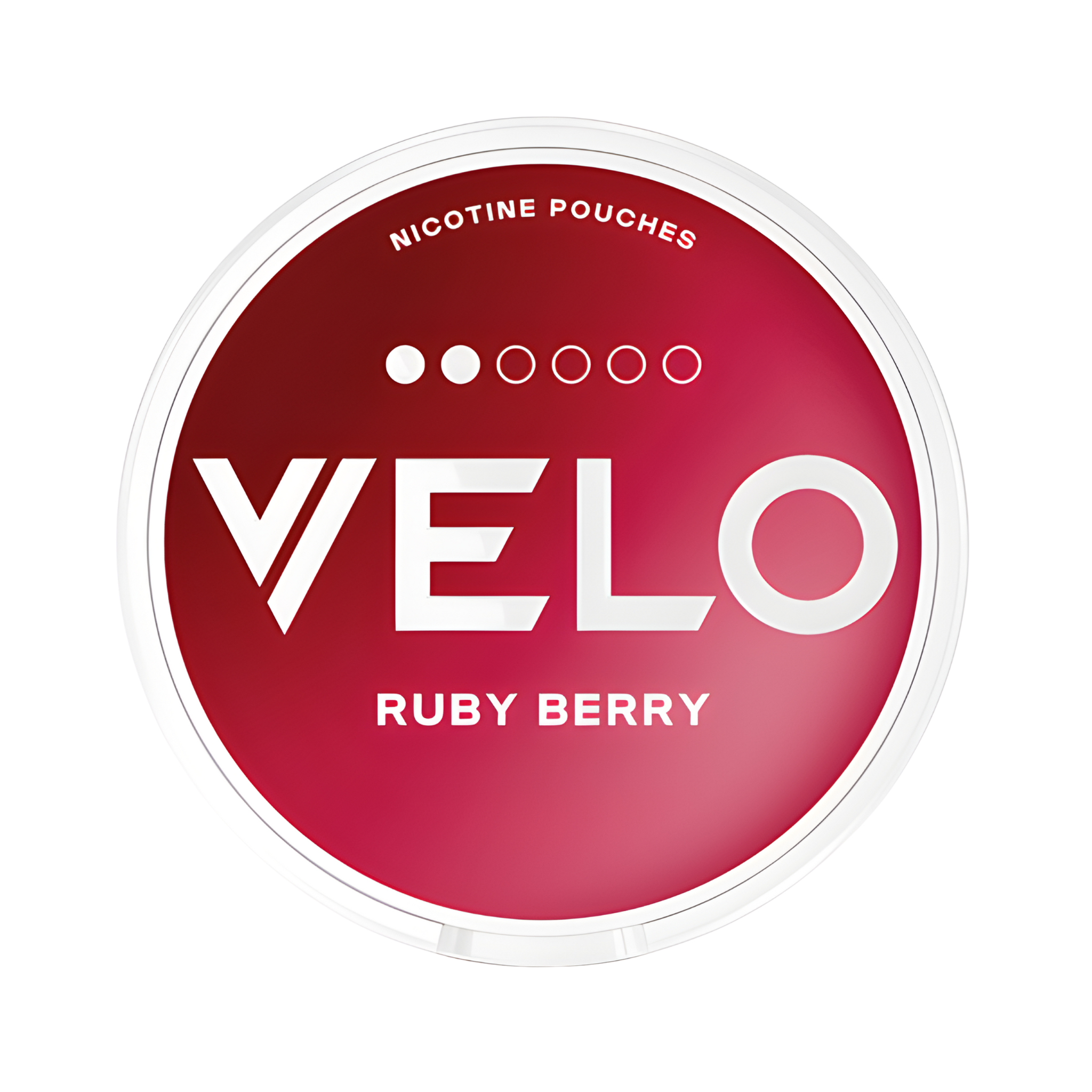 Can of VELO Ruby Berry - Nicotine Pouches