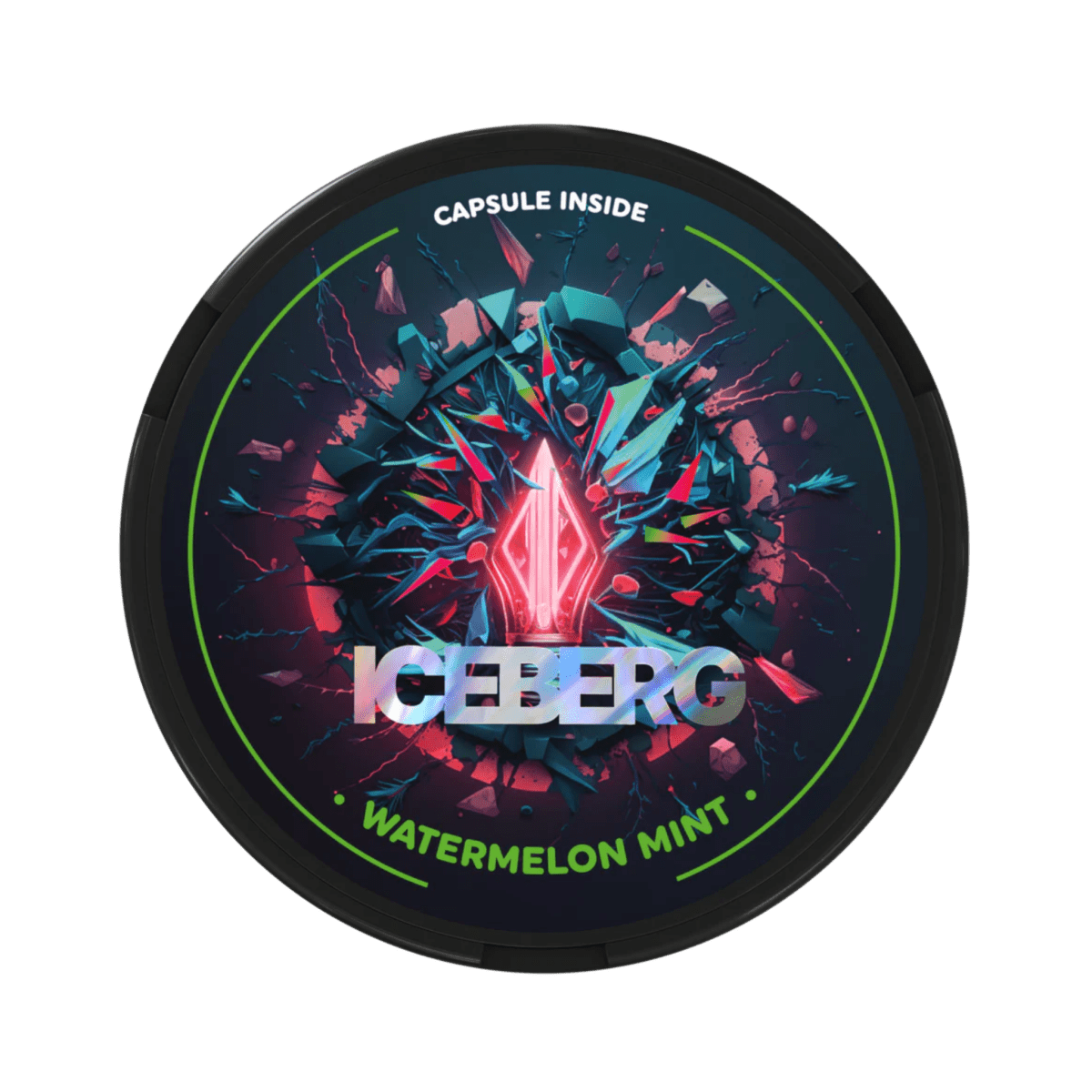 Can of Iceberg Capsule Watermelon Mint - Nicotine Pouches

