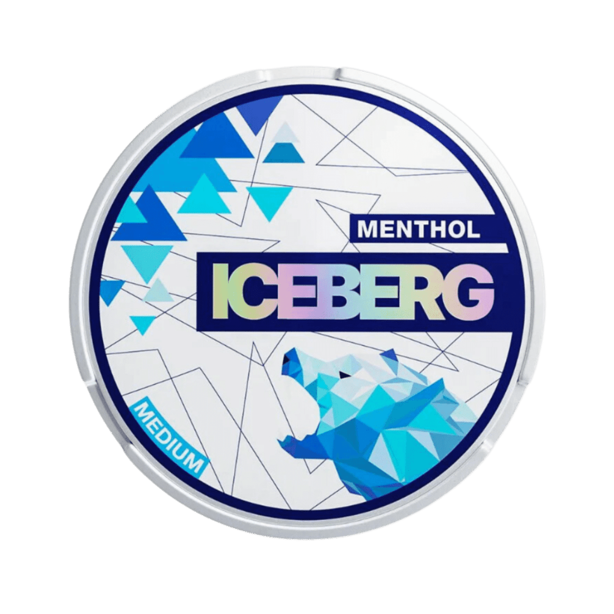 Can of Iceberg Menthol Medium - Nicotine Pouches

