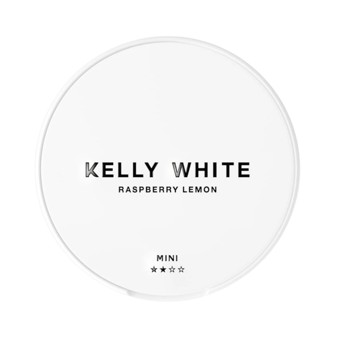 Can of Kelly White Raspberry Lemon Mini - Nicotine Pouches

