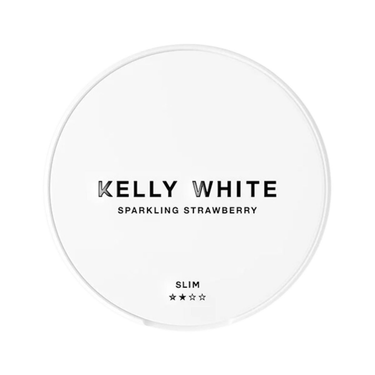 Can of Kelly White Sparkling Strawberry - Nicotine Pouches


