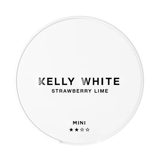 Can of Kelly White Strawberry Lime Mini - Nicotine Pouches

