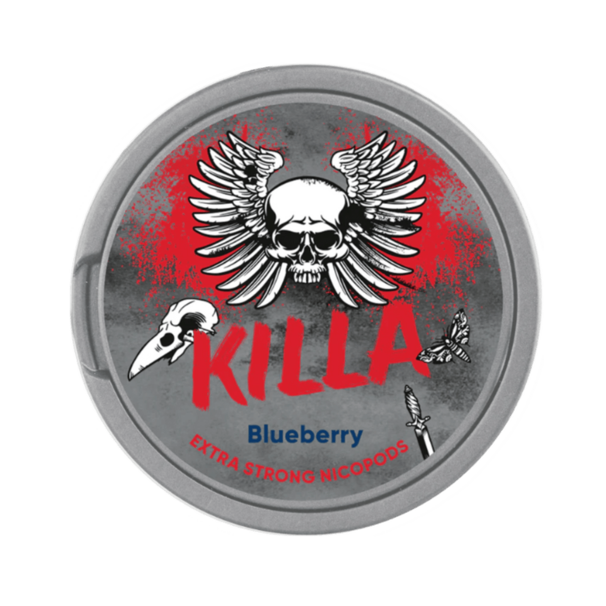 Can of Killa Blueberry - Nicotine Pouches

