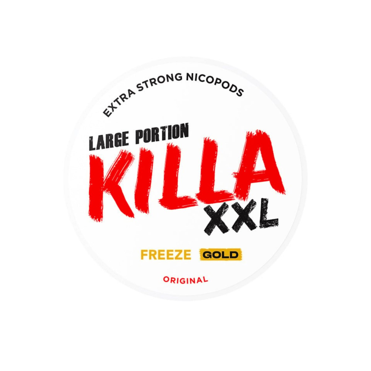 Killa XXL Large Portion Freeze Gold - Snuzyn