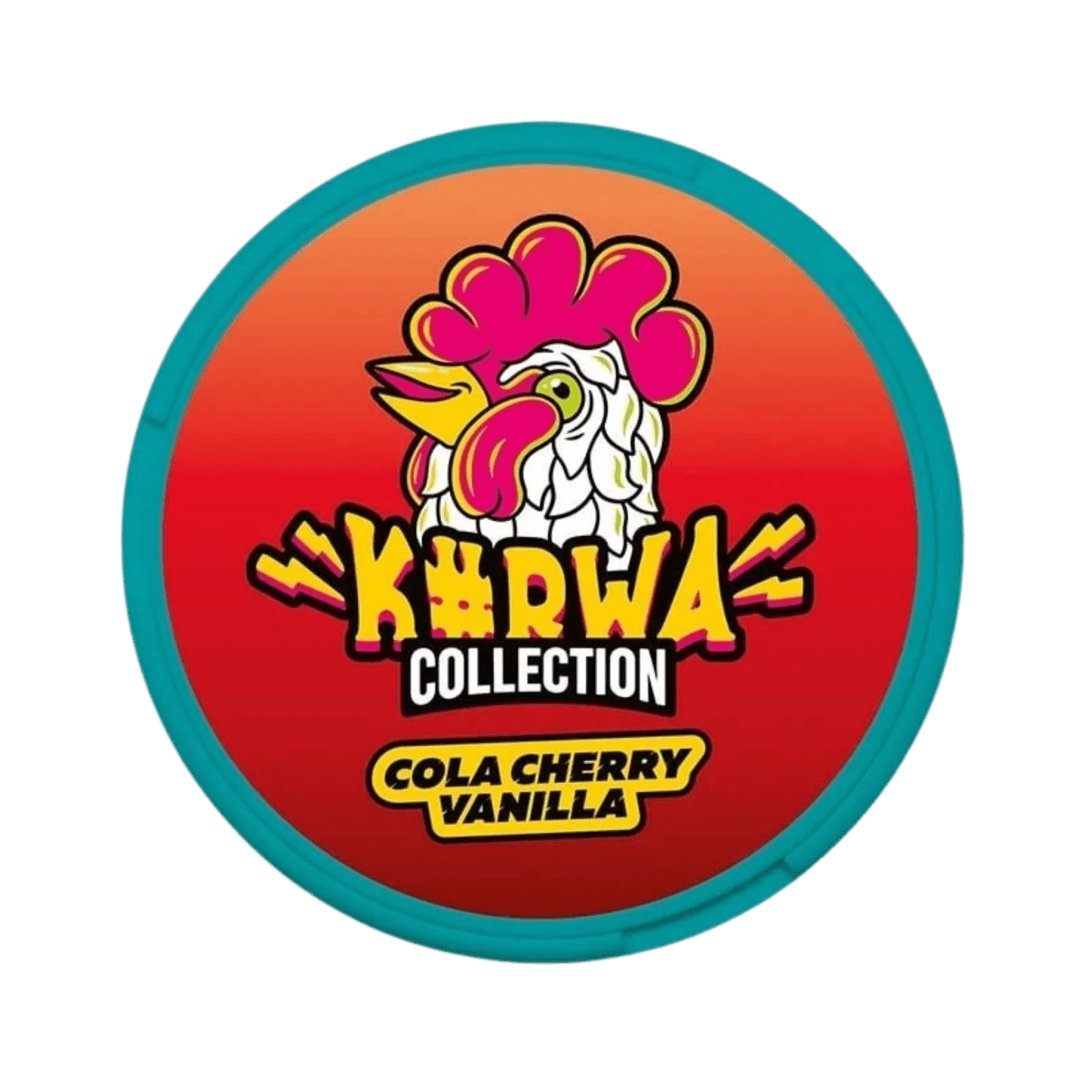 Can of Kurwa Fresh Cola Cherry Vanilla - Nicotine Pouches
