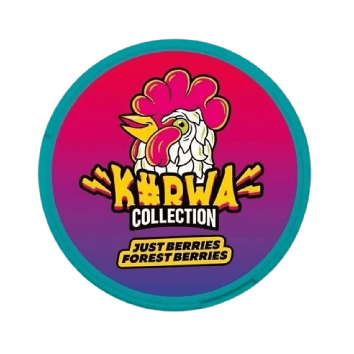 Can of Kurwa Just Berries - Nicotine Pouches

