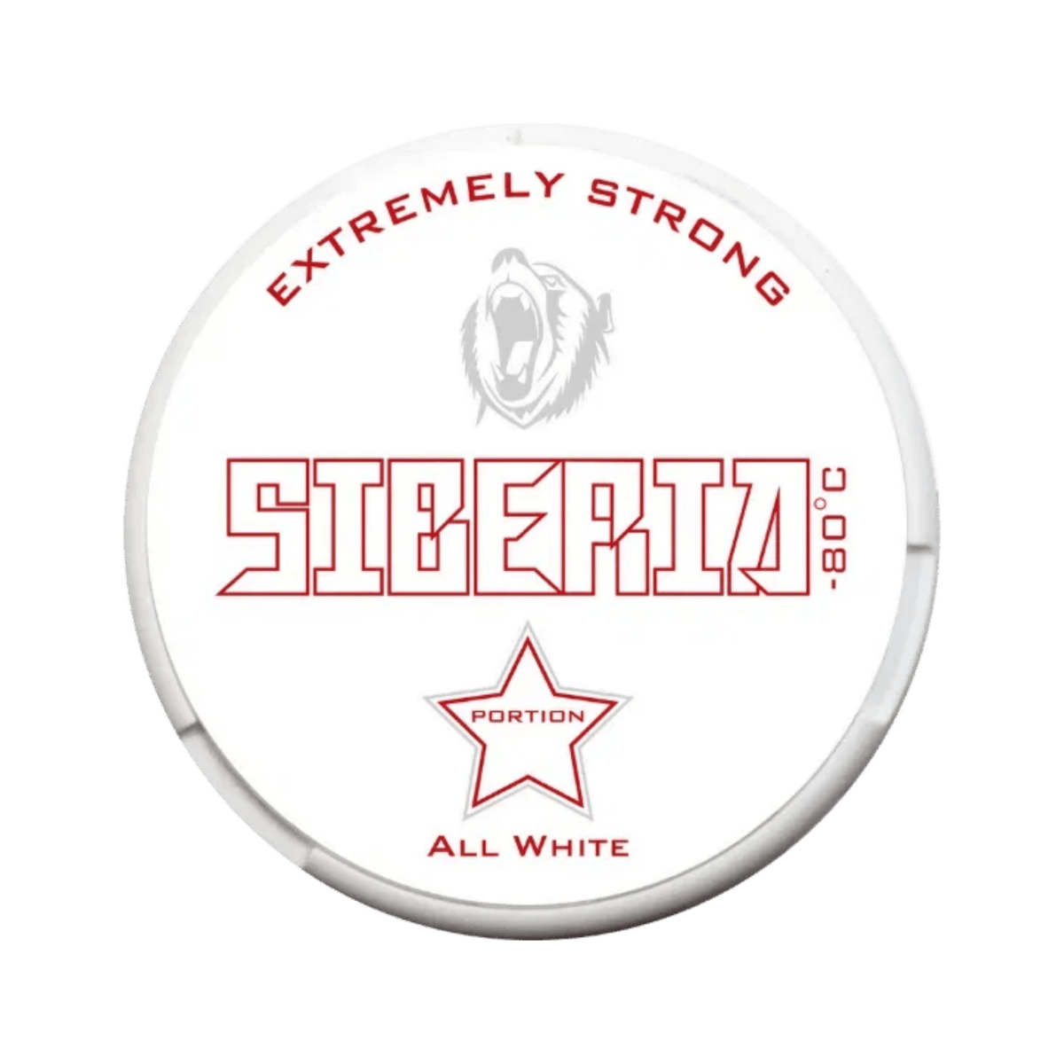 Can of Siberia Portion – Nicotine Pouch

