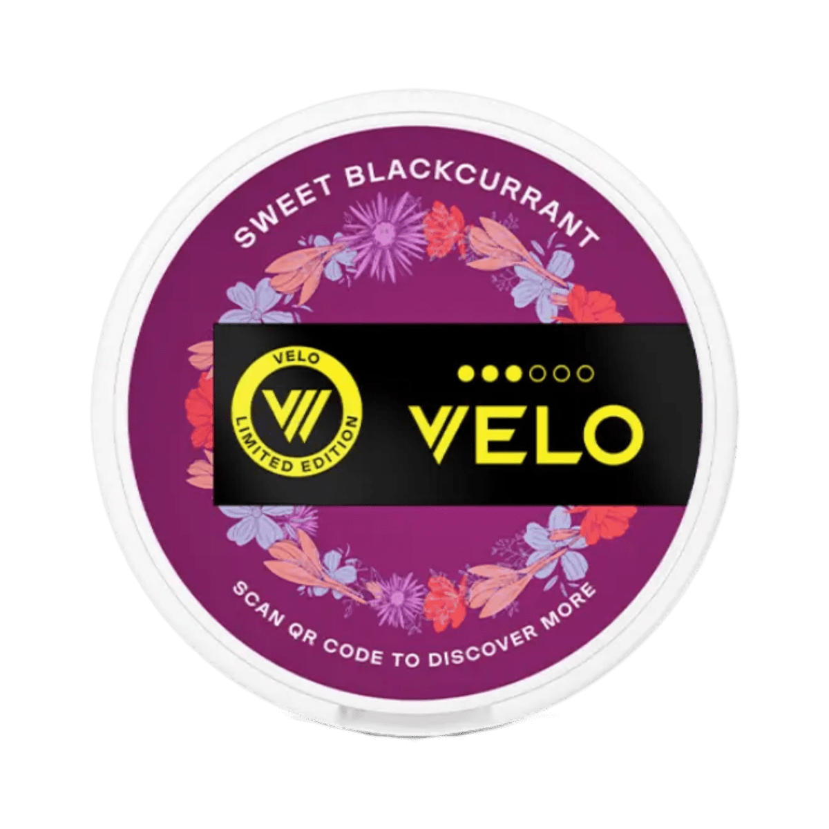 Can of VELO Sweet Blackcurrant Limited Edition – Nicotine Pouch

