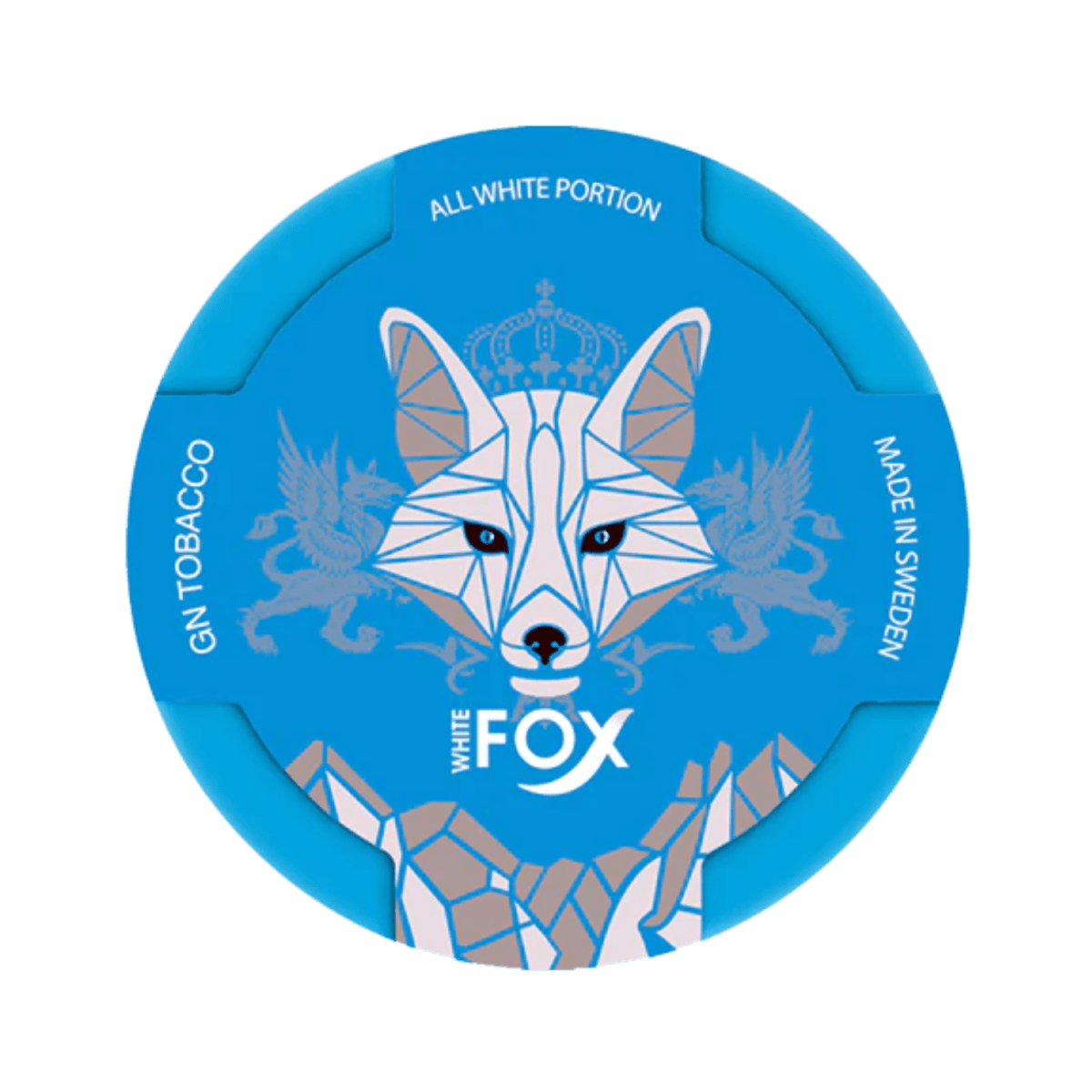 Can of White Fox All White - Nicotine Pouches