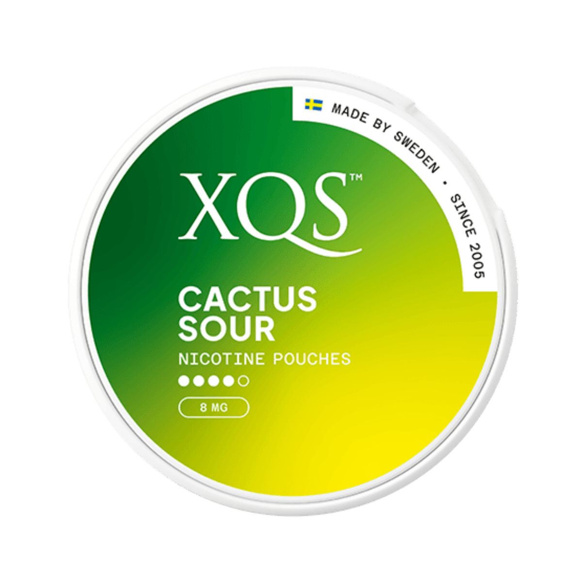 Can of XQS Cactus Sour - Nicotine Pouches