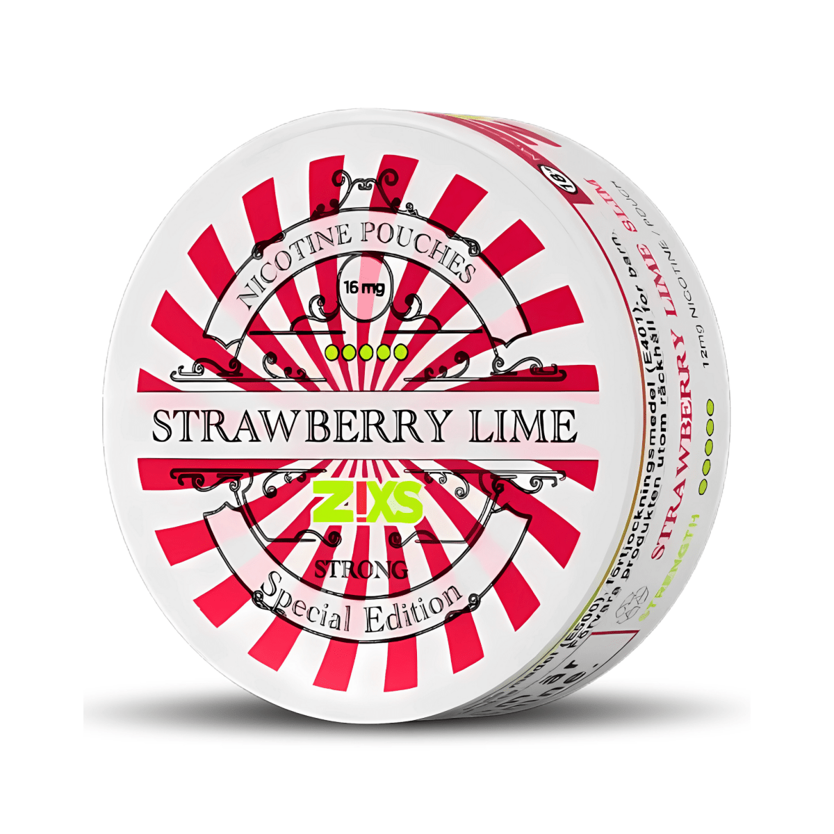 ZIXS Slim Strawberry Lime Strong - Snuzyn