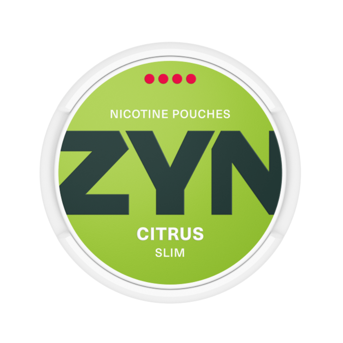 Can of ZYN Citrus Extra Strong - Nicotine Pouches