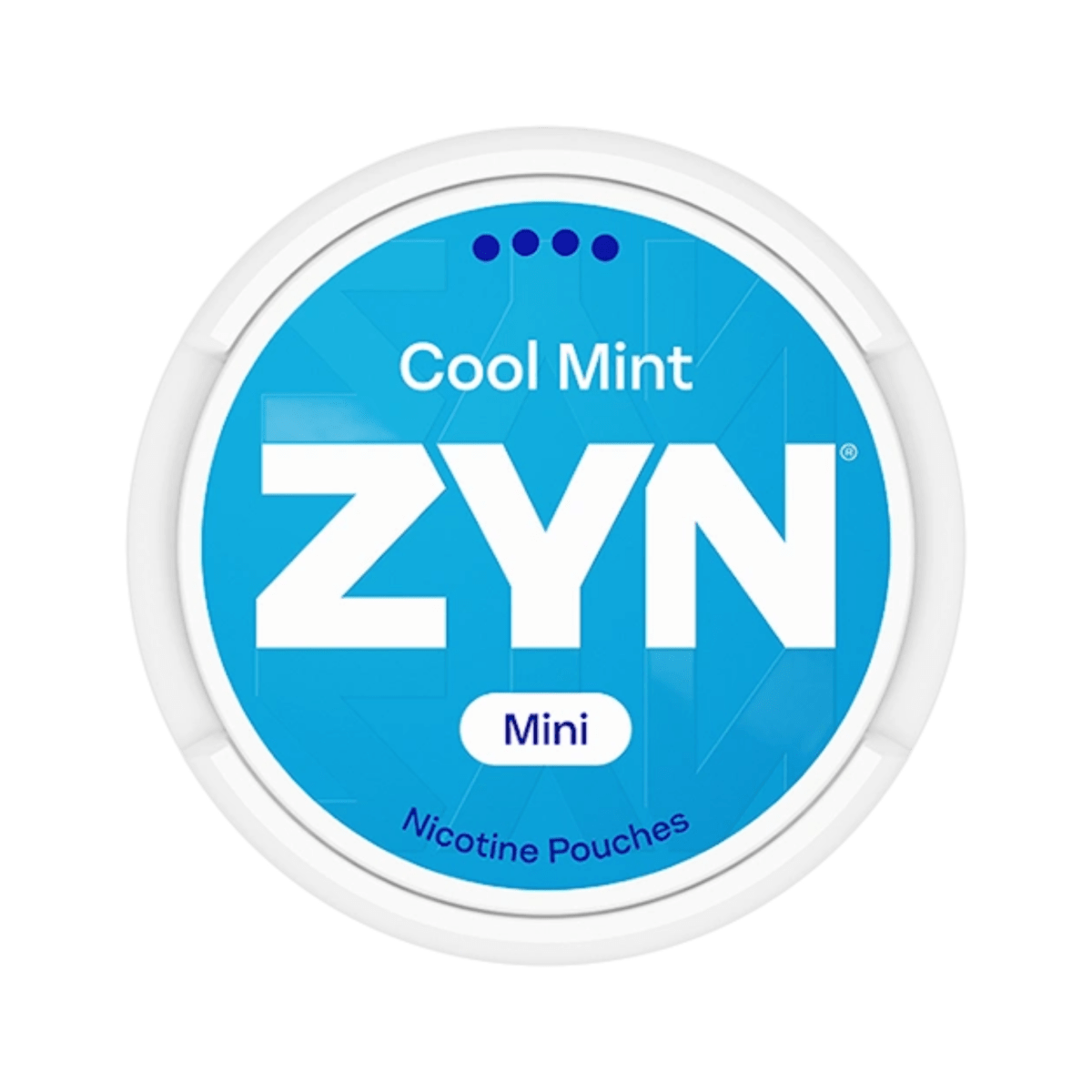 Can of ZYN Cool Mint Mini Strong - Nicotine Pouches