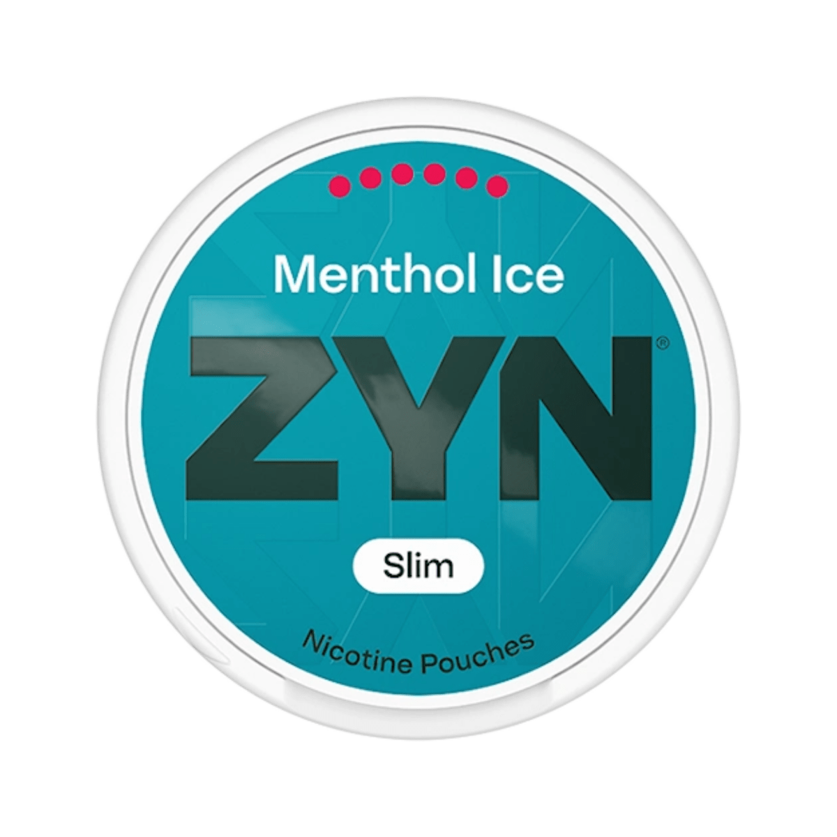 Can of ZYN Menthol Ice Ultra Strong - Nicotine Pouches
