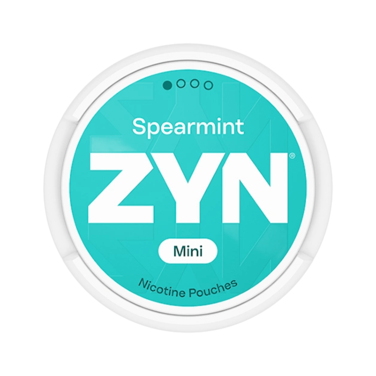 Can of ZYN Spearmint Mini Low - Nicotine Pouches